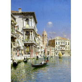В гондолата, Венеция (1913) РЕПРОДУКЦИИ НА КАРТИНИ